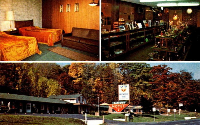Gateway Motel - Vintage Postcard (newer photo)